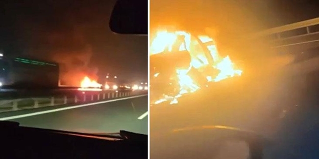 Ankara'da feci kaza! Gençler yanarak can verdi