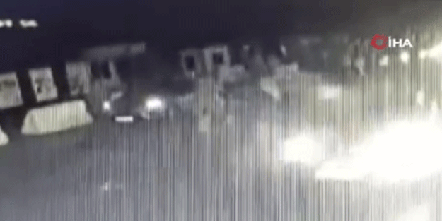 Ankara'da feci kaza kamerada