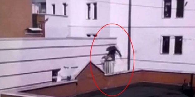 Ankara'da feci ölüm! Damdan dama atlarken yere çakıldı