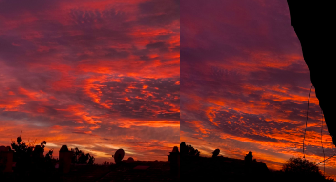 Ankara’da gök kızıla boyandı