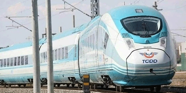 Ankara'da hızlı tren raydan çıktı! Yaralılar var