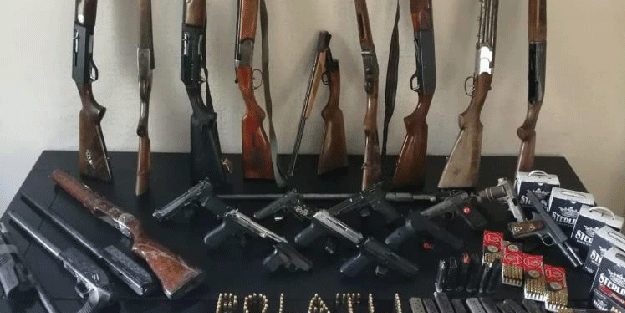 Ankara'da kaçak silah operasyonu! Çok sayıda gözaltı var