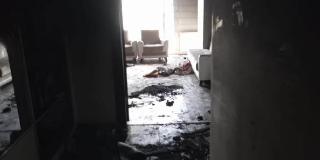 Ankara’da karısının evi terk etmesine sinirlenen koca evini yaktı