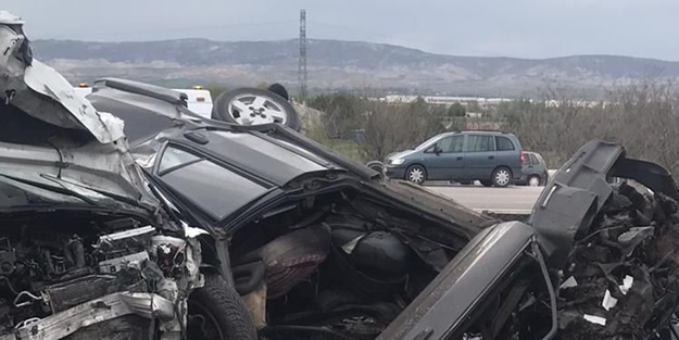 Ankara'da kaza: 1 kişi öldü, 3 kişi yaralandı