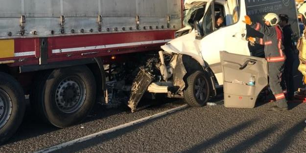 Ankara'da kaza: 1 yaralı