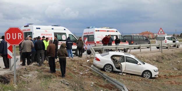 Ankara'da kaza: 7 kişi yaralandı