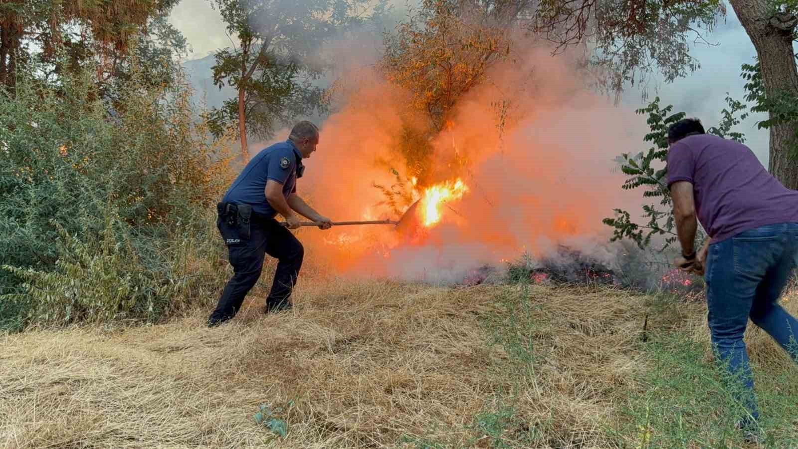 Ankara’da korkutan anlar! Orman yangını son anda önlendi