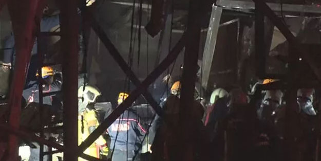 Ankara'da korkutan fabrika yangını: 2 kişi yaralandı