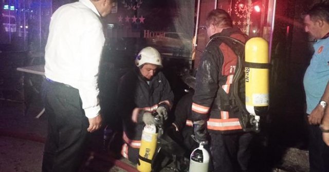 Ankara'da korkutan yangın