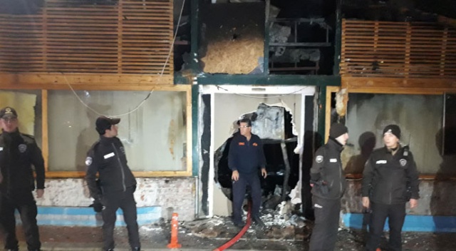 Ankara'da korkutan yangın