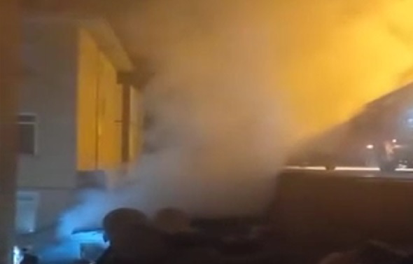 Ankara'da korkutan yangın