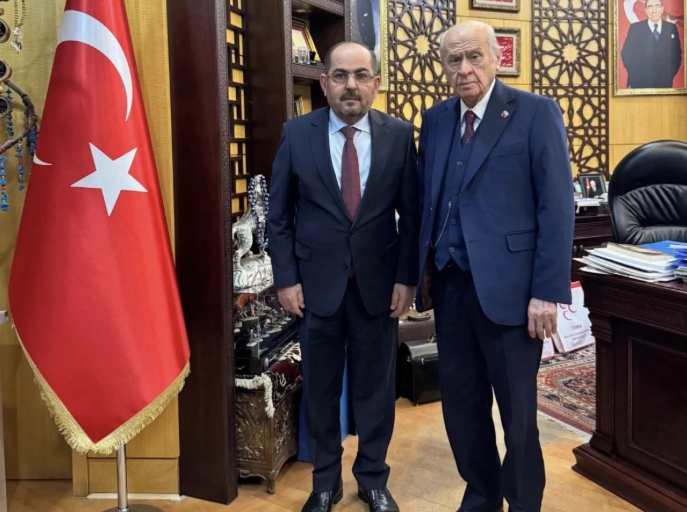 Ankara’da kritik kabul: Devlet Bahçeli, Abdurrahman Mustafa ile bir araya geldi