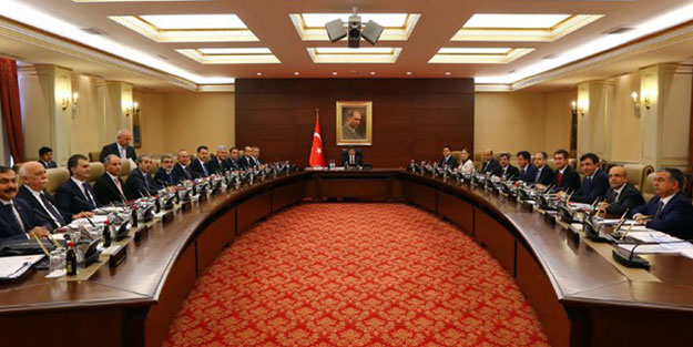 Bakanlar Kurulu Binali Yıldırım başkanlığında toplandı