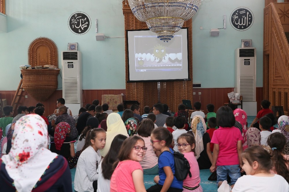 Ankara’da Kur’an kursu öğrencilerine sağlık eğitimi 