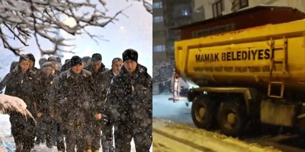 Ankara’da Mansur Yavaş çilesi! Kardan kapanan yolları AK Partili ilçe belediyeleri açtı