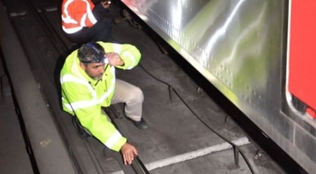 Ankara'da metro kazası!