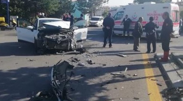 Ankara'da öğrenci servisi kaza yaptı, 7 kişi yaralandı