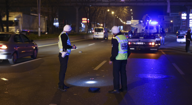 Ankara'da otomobil yayaya çarptı: 1 ölü, 1 yaralı