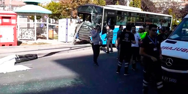 Ankara'da özel halk otobüsü faciası
