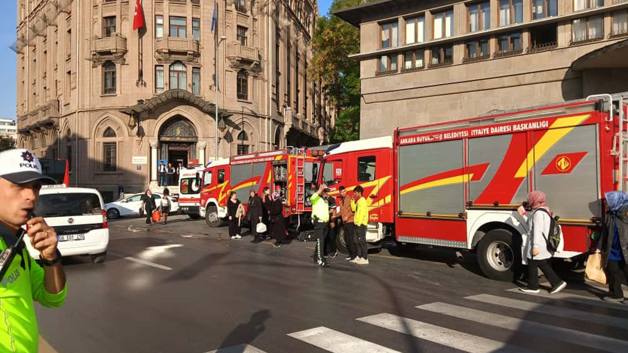Ankara'da patlama! Yaralılar var