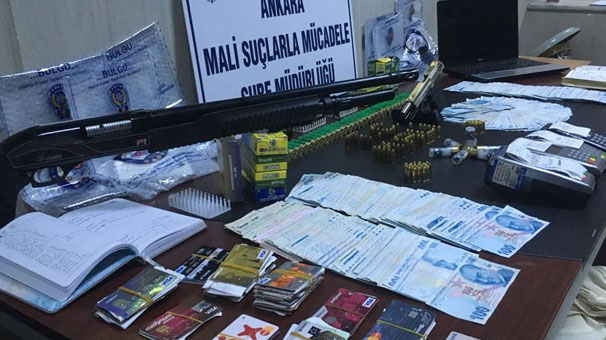 Ankara'da POS cihazı tefecilerine operasyon