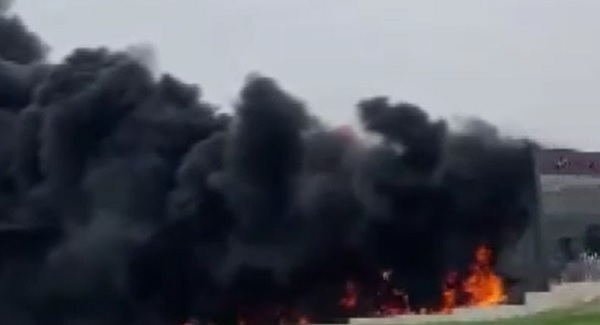 Ankara’da sanayi bölgesinde yangın