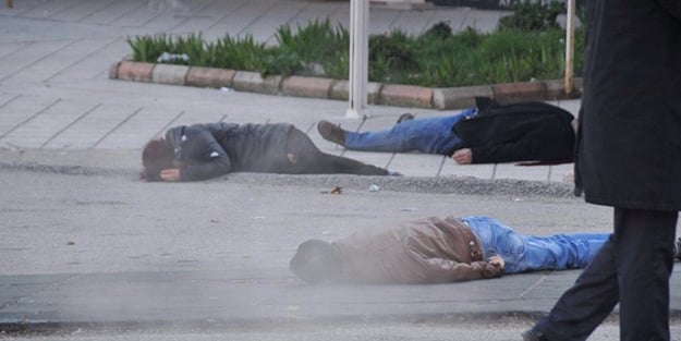 Ankara'da sokak ortasında dehşet!