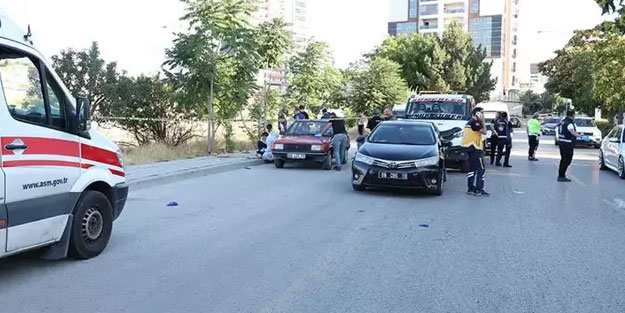 Ankara'da sokak ortasında dehşet