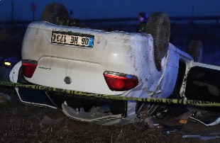 Ankara'da takla atan araç hurdaya döndü! Üzen haber geldi!