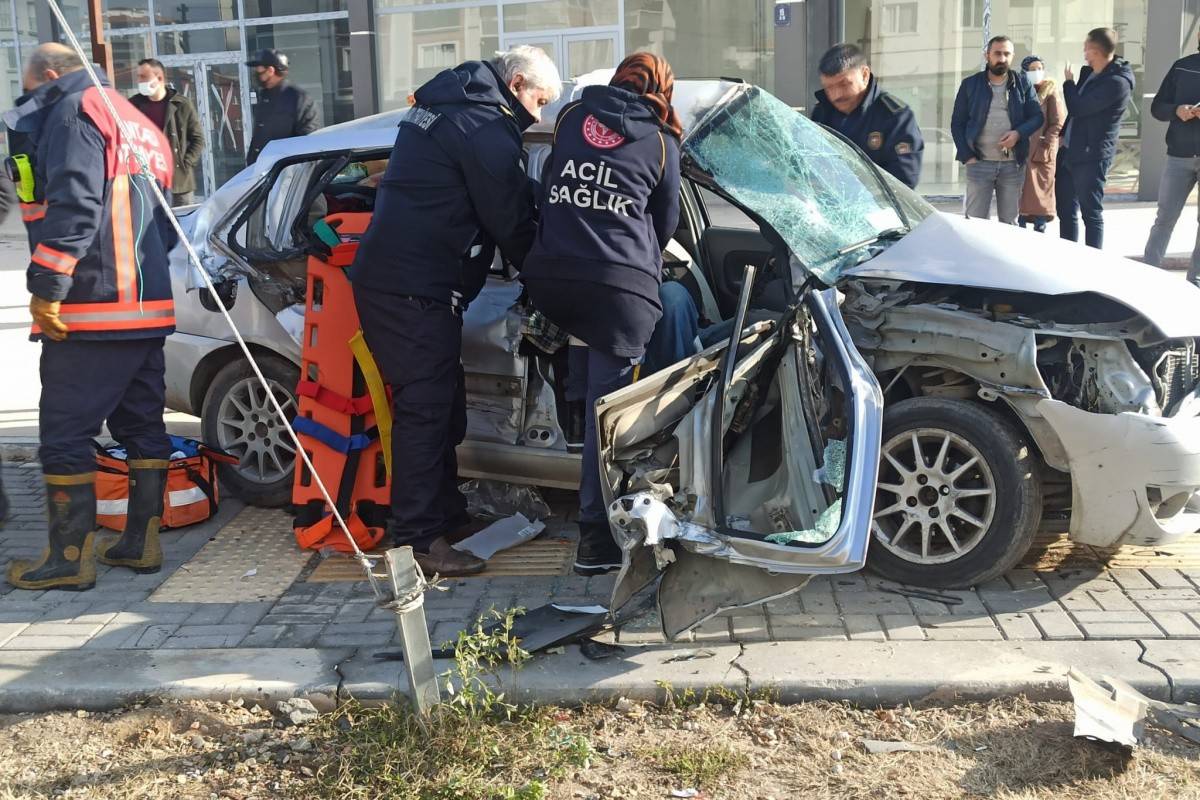 Ankara'da tır kazası: 3 yaralı