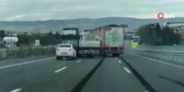 Ankara'da TIR terörü! Sonucu kaza oldu