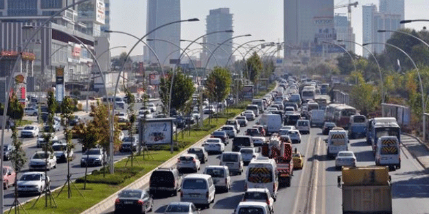 Ankara’da trafik çilesi