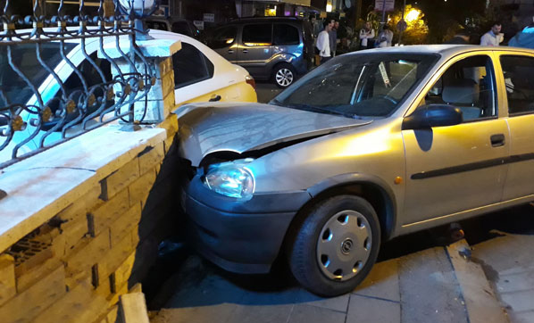 Ankara’da trafik kazası: 2 yaralı