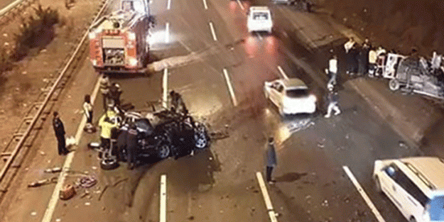 Ankara'da trafik kazası: 3 ölü