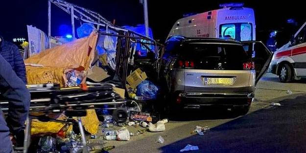 Ankara'da trafik kazası: 5 yaralı