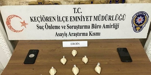 Ankara'da uyuşturucu operasyonu