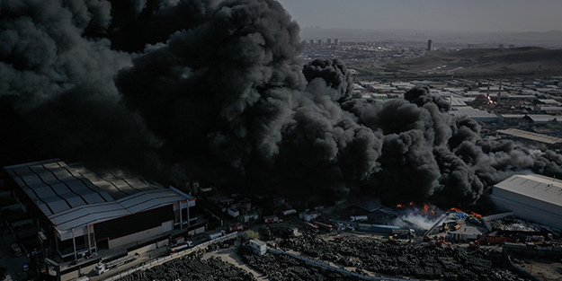 Ankara’da yangın paniği! Alevler birçok ilçeden görüldü