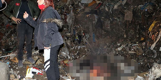 Ankara'da yanmış ölü köpek bulundu