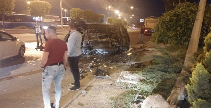 Ankara'da zincirleme trafik kazası: 2 yaralı