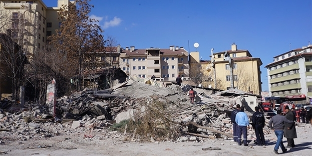 Ankara'da göçük faciası