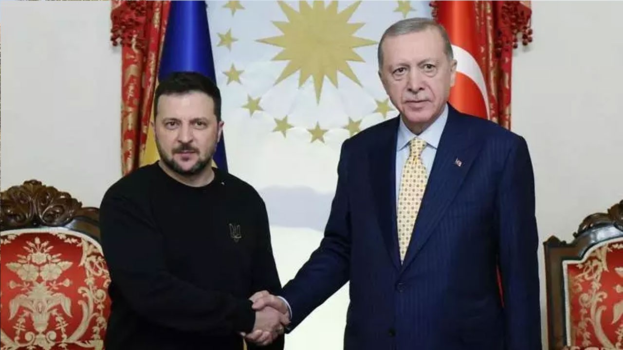 Ankara'daki Erdoğan- Zelenski görüşmesi başladı