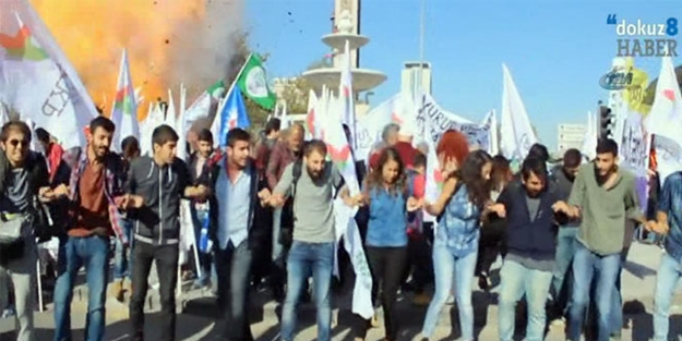 Ankara'daki patlama anı kamerada! - VİDEO