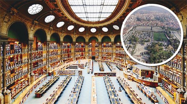 Ankara’daki Rami Kışlası'na 10 milyon kitaplık kütüphane