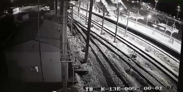 Ankara'daki tren kazasının görüntüleri ortaya çıktı!