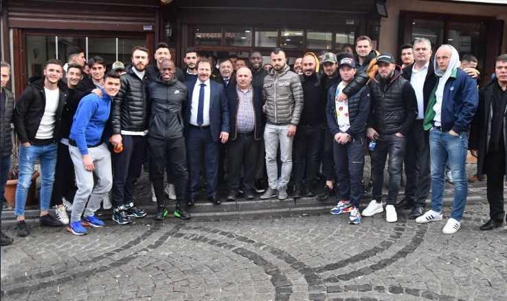 Ankaragücü'nde yöneticiler ve futbolcular buluştu