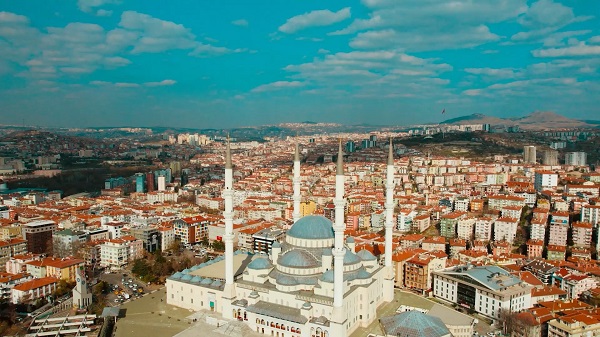 Ankara'nın camilerini daha önce böyle gördünüz mü?