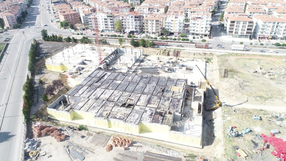 Ankara’nın en büyük Kültür ve Kongre Merkezi’nin yüzde 20’si tamamlandı 