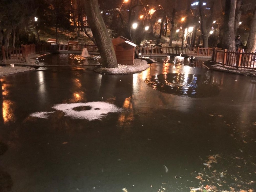 Ankara’nın en soğuk gecesi 