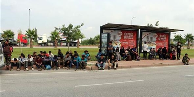 Ankara'ya geldikleri söylenerek bakın nereye bırakıldılar