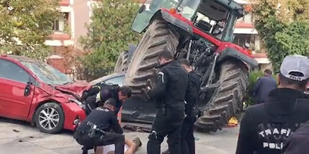 Ankara'yı karıştıran traktörlü şahıs tutuklandı